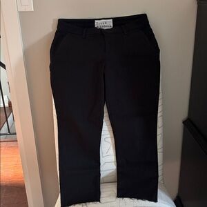 Frank & Eileen black cropped Wicklow cotton pants. Mint condition